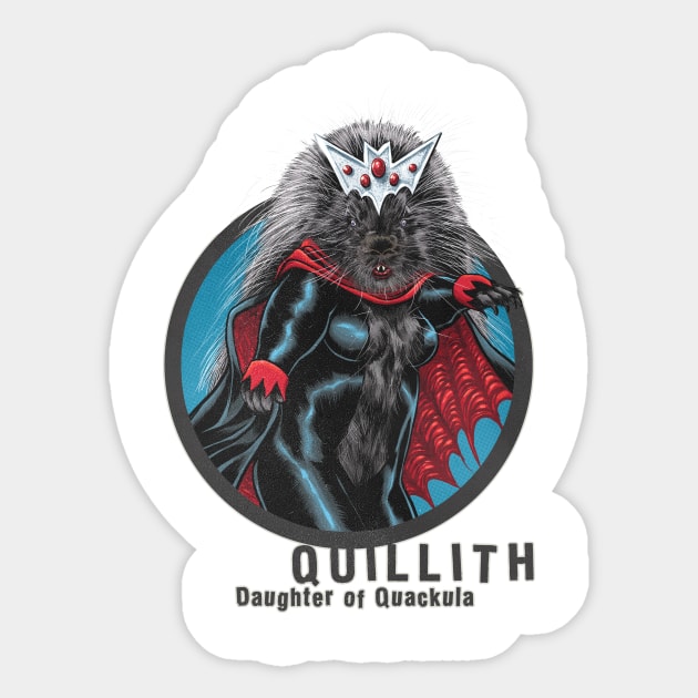 Quillith, Vampire Queen Sticker by ThirteenthFloor